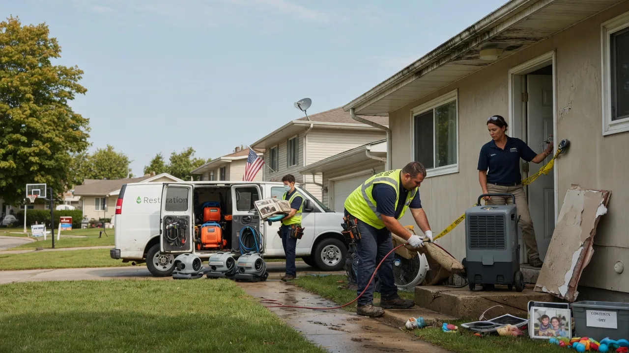Water Damage Restoration in Woodland, WI near me
